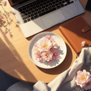 laptop, make money, desk, side hustle