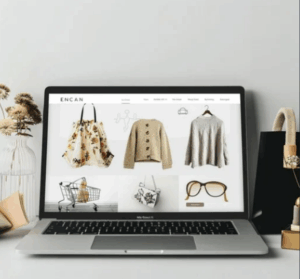 chic, cart, shopping, shopping online