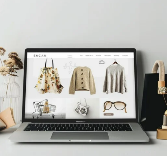 chic, cart, shopping, shopping online