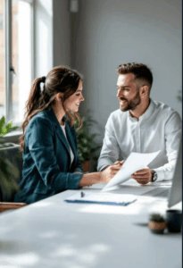 couple, married, contracts, discussing